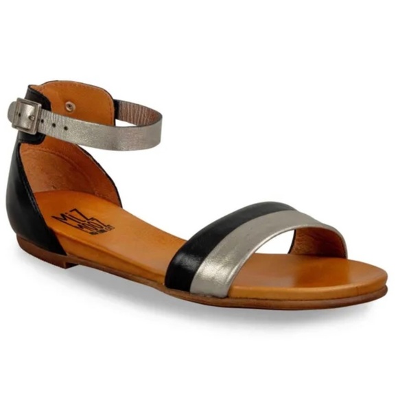 NIB Miz Mooz Atlantic Ankle Strap Flat Sandal 8 - Picture 2 of 13